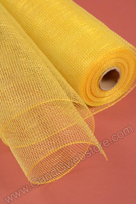 21" X 10yds Polyproplene Plastic Mesh Yellow/gold - Image 2