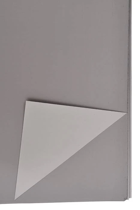 22.5" 2 Tone Waterproof Wrapping Paper Dark Gray/Light Gray Pkg/20