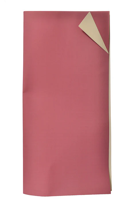 22.5" 2 Tone Waterproof Wrapping Paper Mauve/Ivory Pkg/20