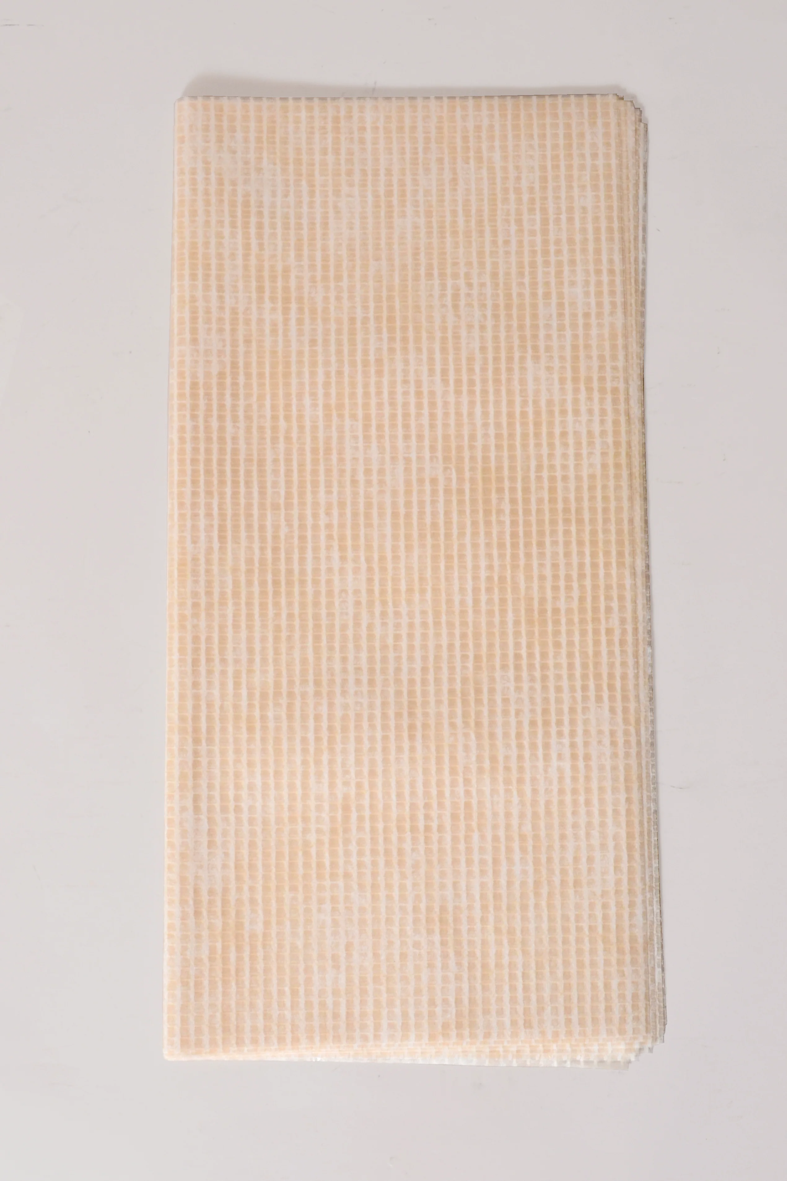 22.5" Flower Wrap Paper Peach Pkg/15