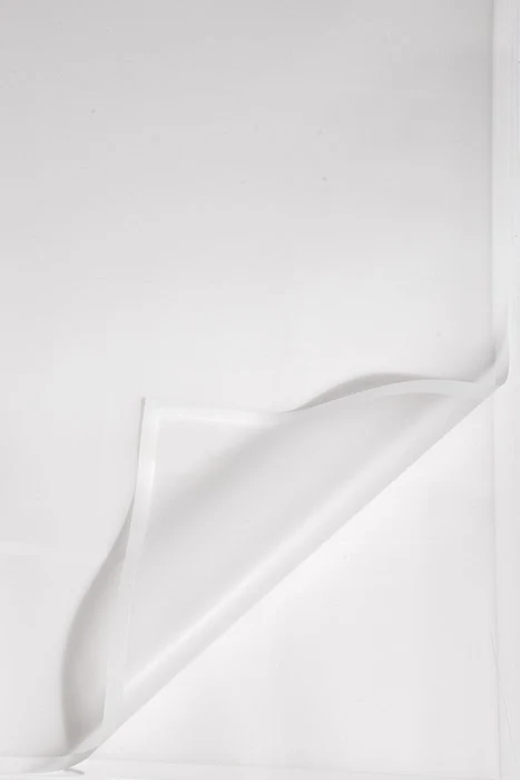 22.5" Flower Wrapping Paper With Edge White Pkg/20 - Image 2