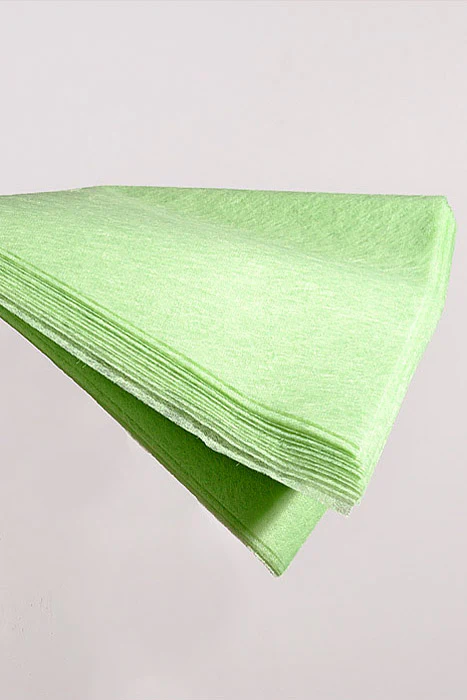 22.5" Non-Woven Fiber Tissue Sheet Mint Green Pkg/15 - Image 2