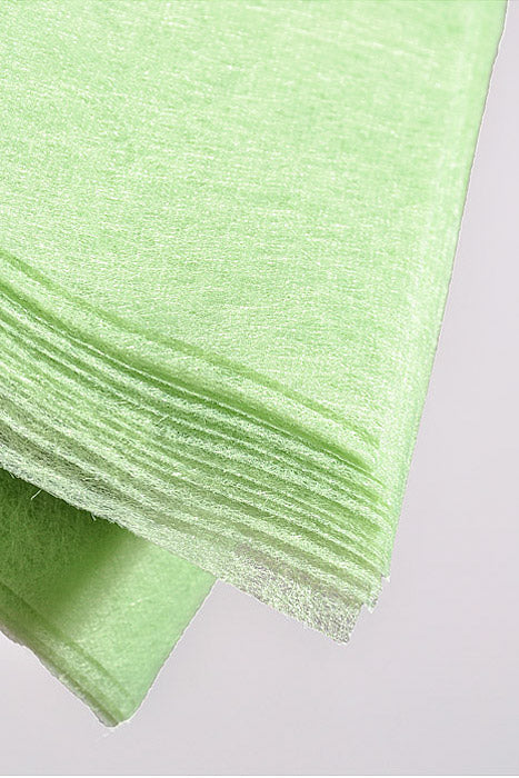 22.5" Non-Woven Fiber Tissue Sheet Mint Green Pkg/15 - Image 3