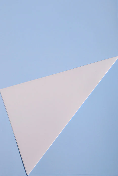 22.5" Two-Tone Waterproof Wrapping Paper Light Blue/White Pkg/20 - Image 2