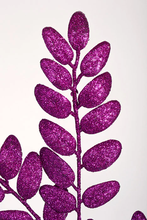 22" Honey Locust Glitter Spray Purple - Image 2