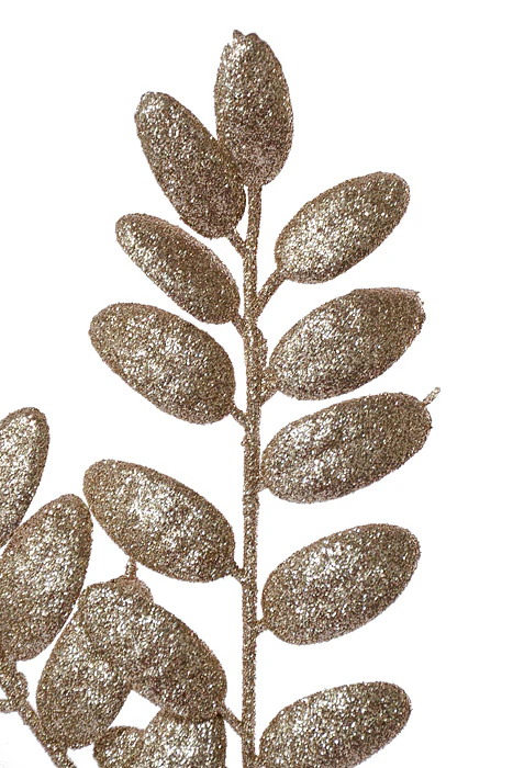 22" Honey Locust Glitter Spray Rose Gold - Image 2