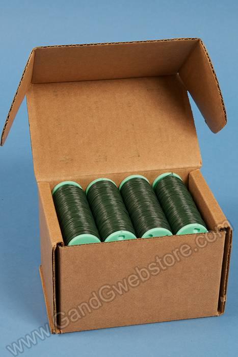 22ga Spooled Wire Roll Green - Image 2