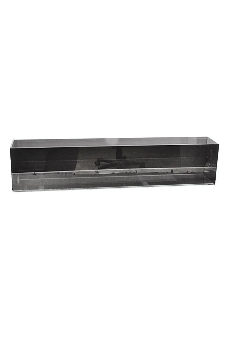 23.5" X 4" X 5" Myriad Candleholder Crystal