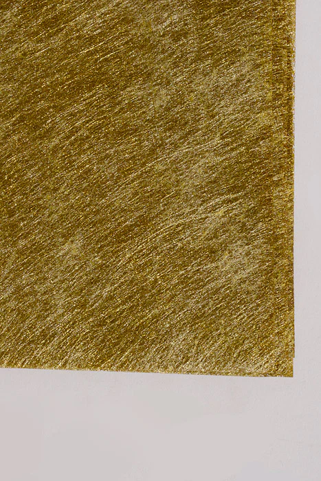 23" Flower Wrap Paper Gold Pkg/20 - Image 2