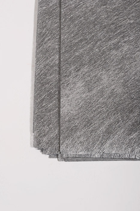 23" Flower Wrap Paper Silver Pkg/20 - Image 2