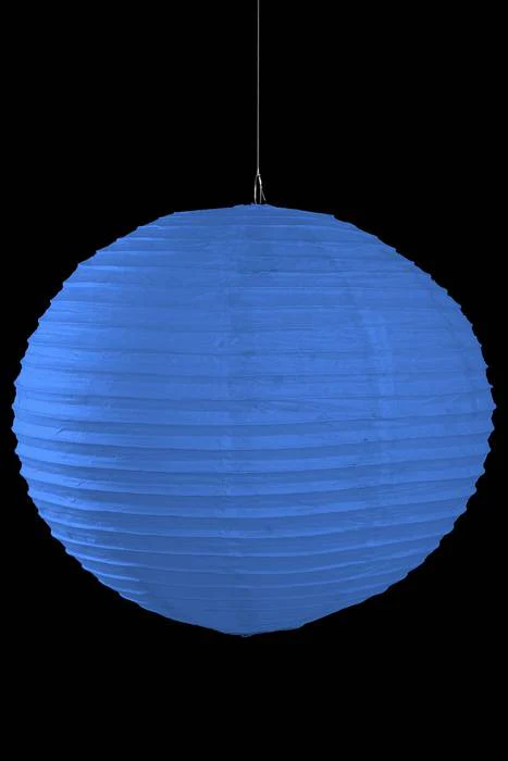 23" Round Paper Lantern Turquoise