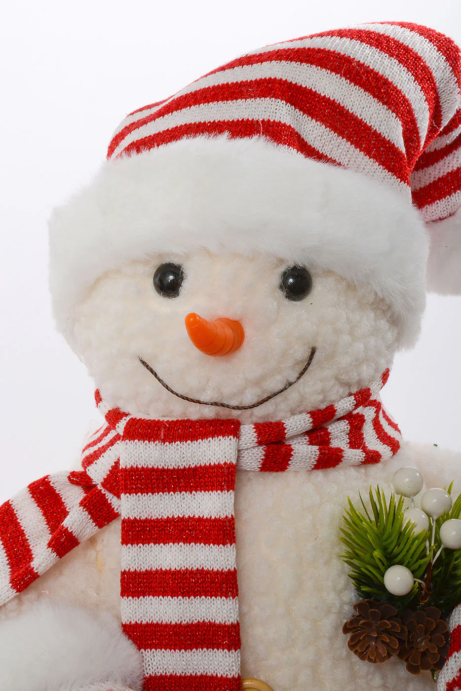 23" X 7.5" Snowman Cream/Red - Image 3