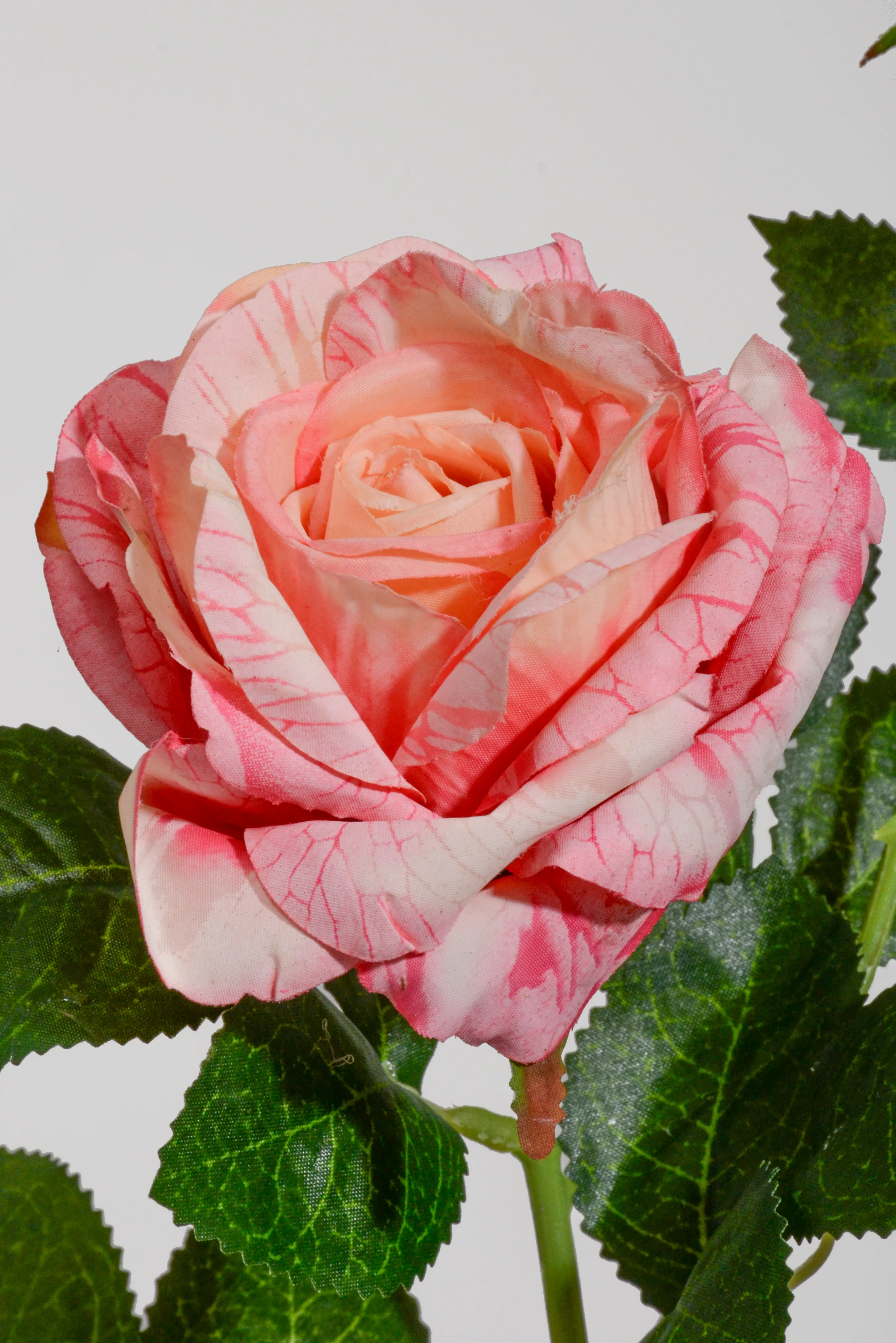 24.5" Silk Rose Spray Pink - Image 2