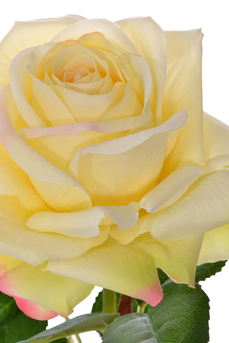 24.5" Silk Rose Spray Yellow - Image 2