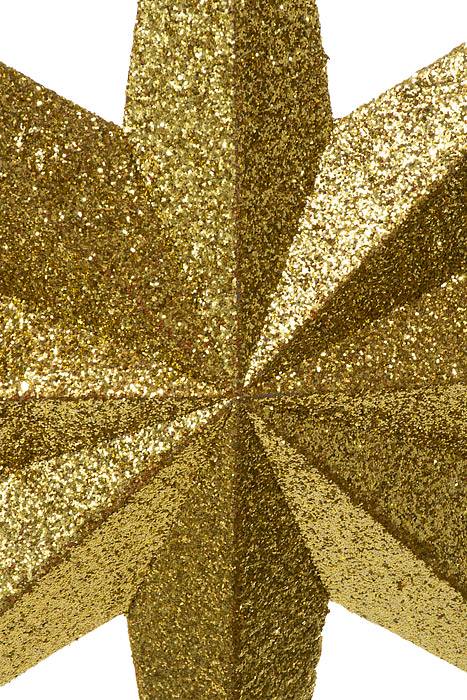 24" 8-points Star Gold Glitter - Image 2