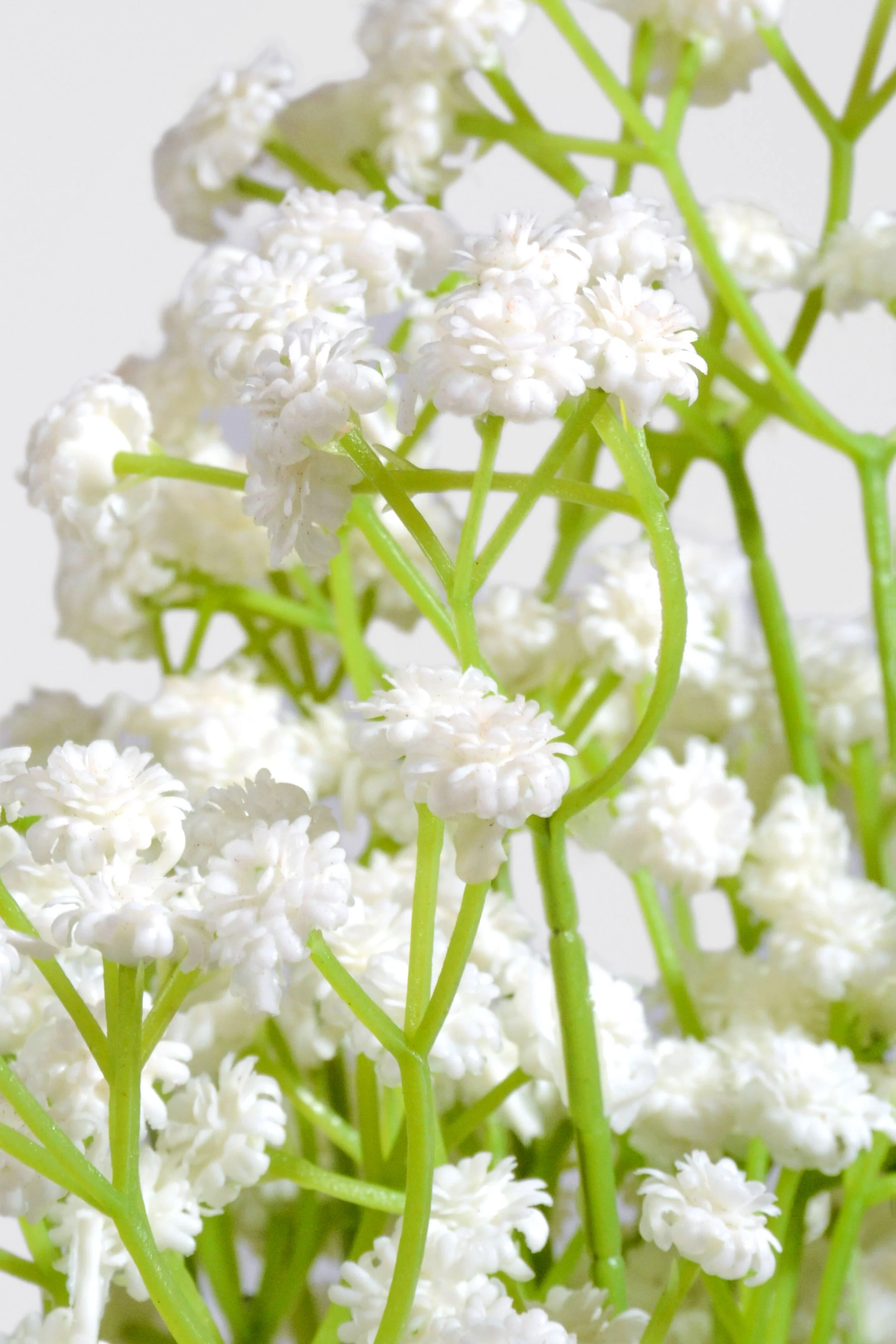 24" Artificial Baby's Breath Spray White Pkg/6 - Image 2