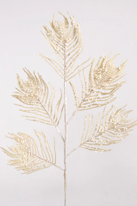 24" Pearl Coral Fan Spray Pearl/White - Image 2