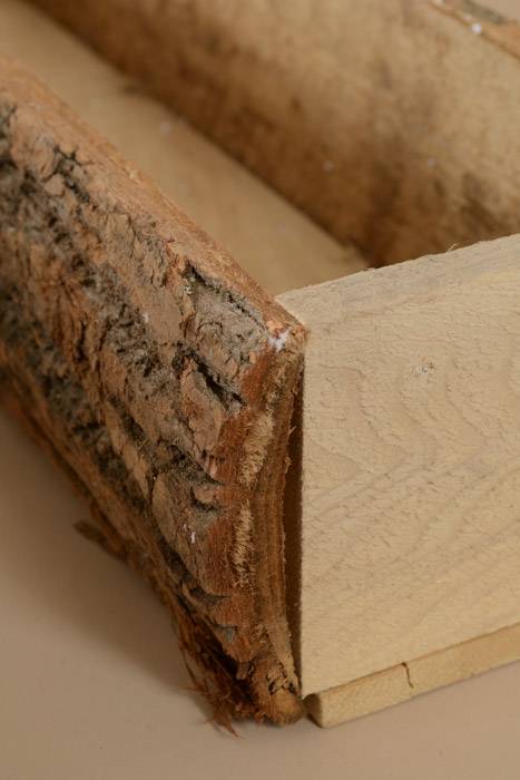 24" X 5.5" Log Box Natural - Image 2