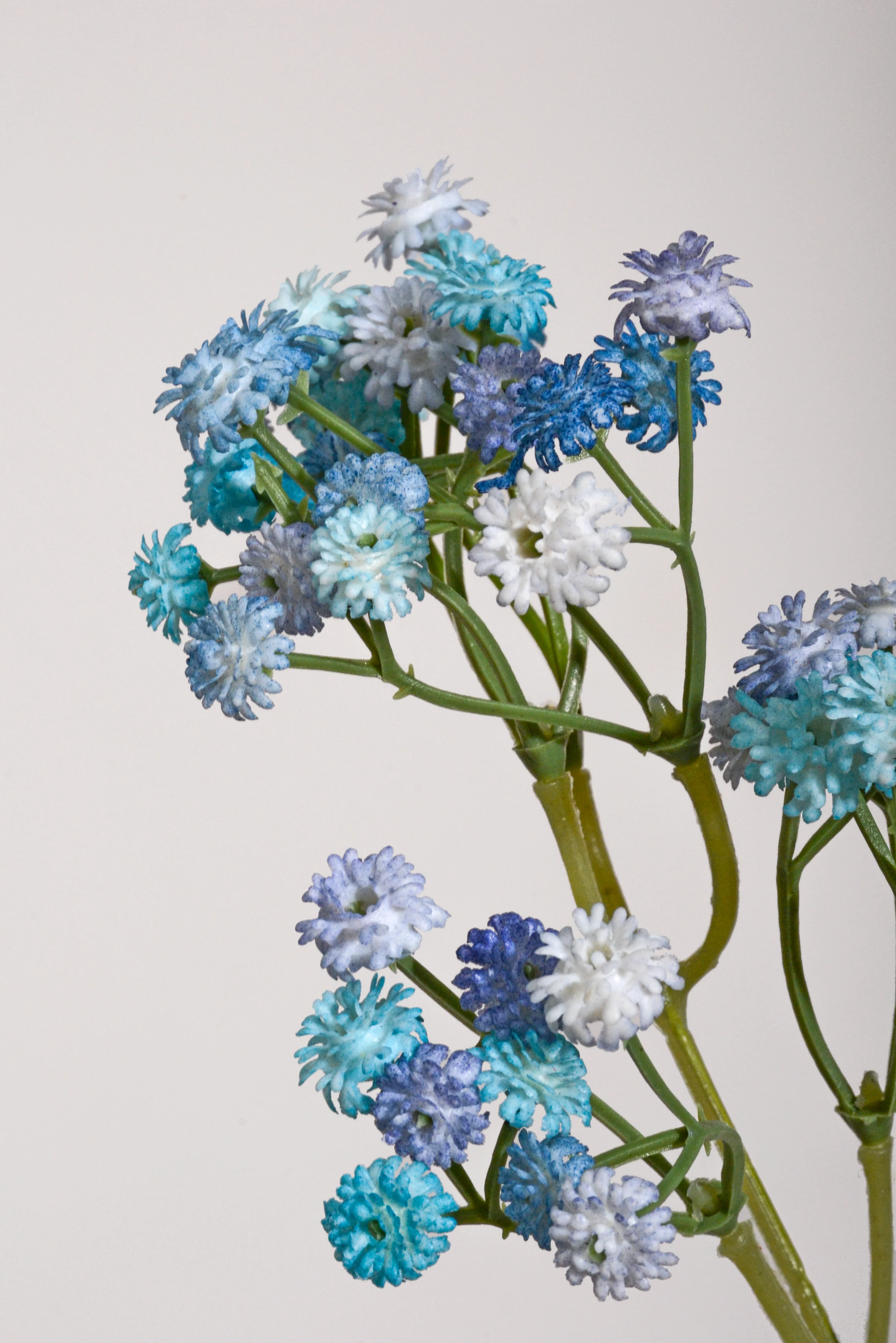 25.5" Artificial Baby's Breath Spray Blue - Image 2