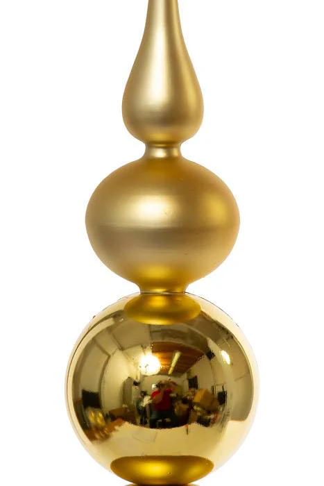 25" Jumbo Shiny & Matte Tower Gold - Image 2