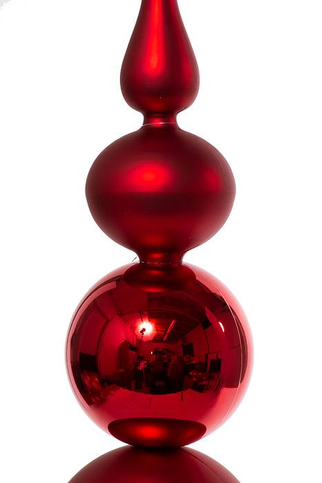 25" Jumbo Shiny & Matte Tower Red - Image 2