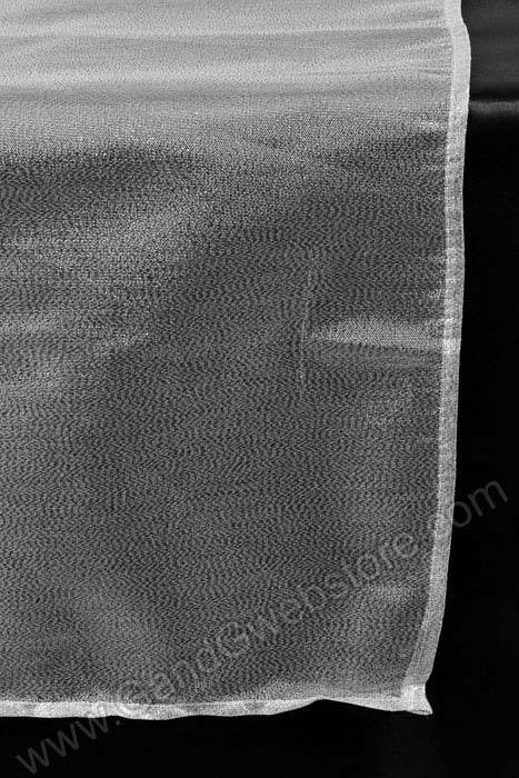 25" X 3yds Sparkly Decor Panel Sheet Silver - Image 2