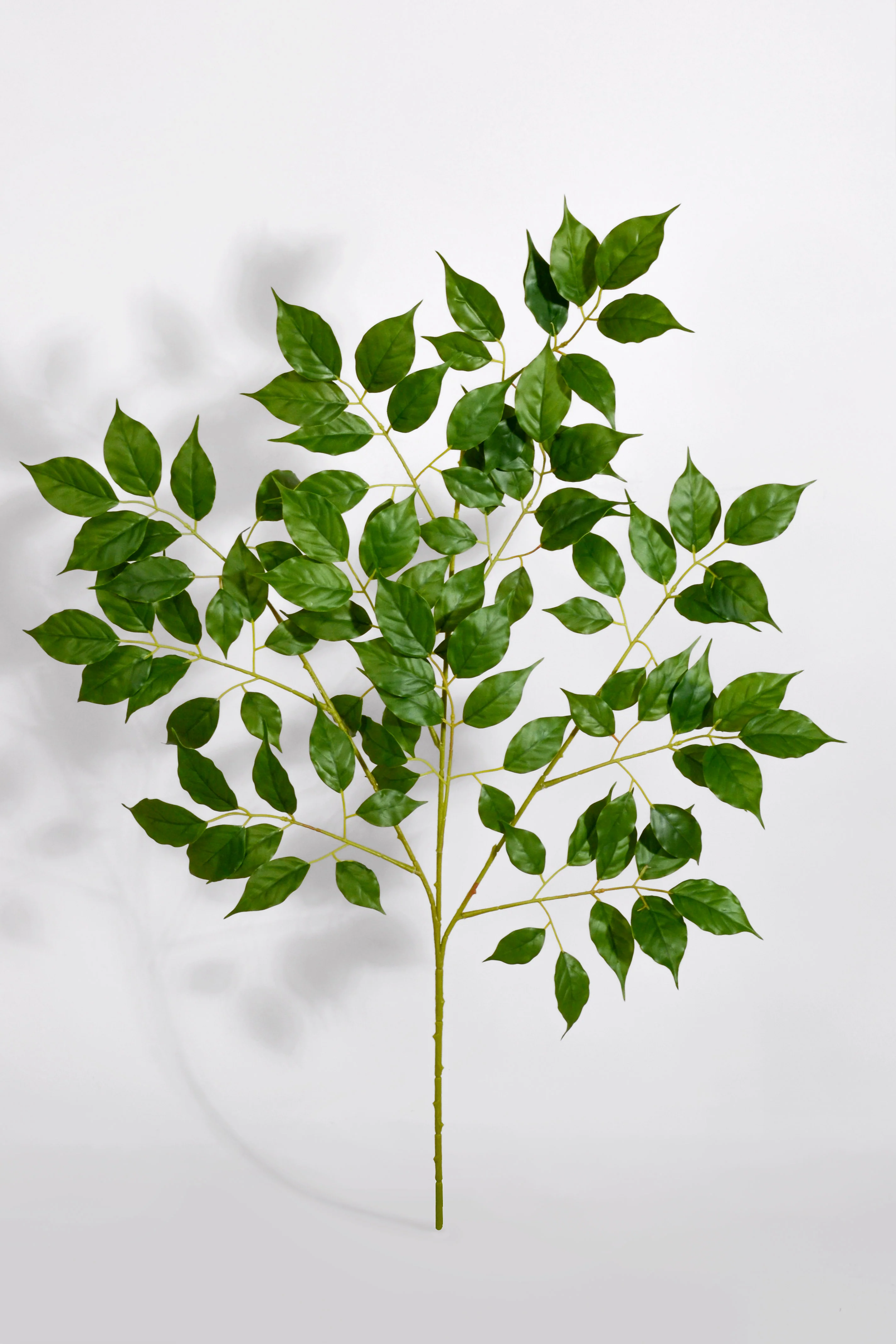 26.5" Artificial Aralia Elata Leaf Spray Green