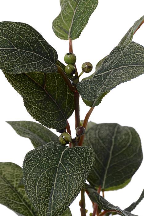 26" Lemon Leaf Spray Green/burgundy - Image 2
