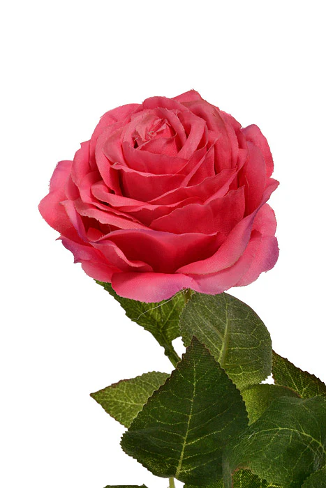 26" Silk Rose Spray Hot Pink - Image 2