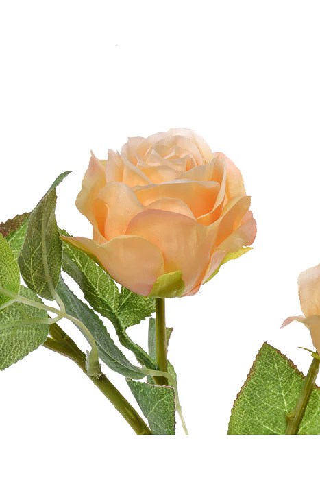 26" Silk Rose Spray Yellow - Image 2