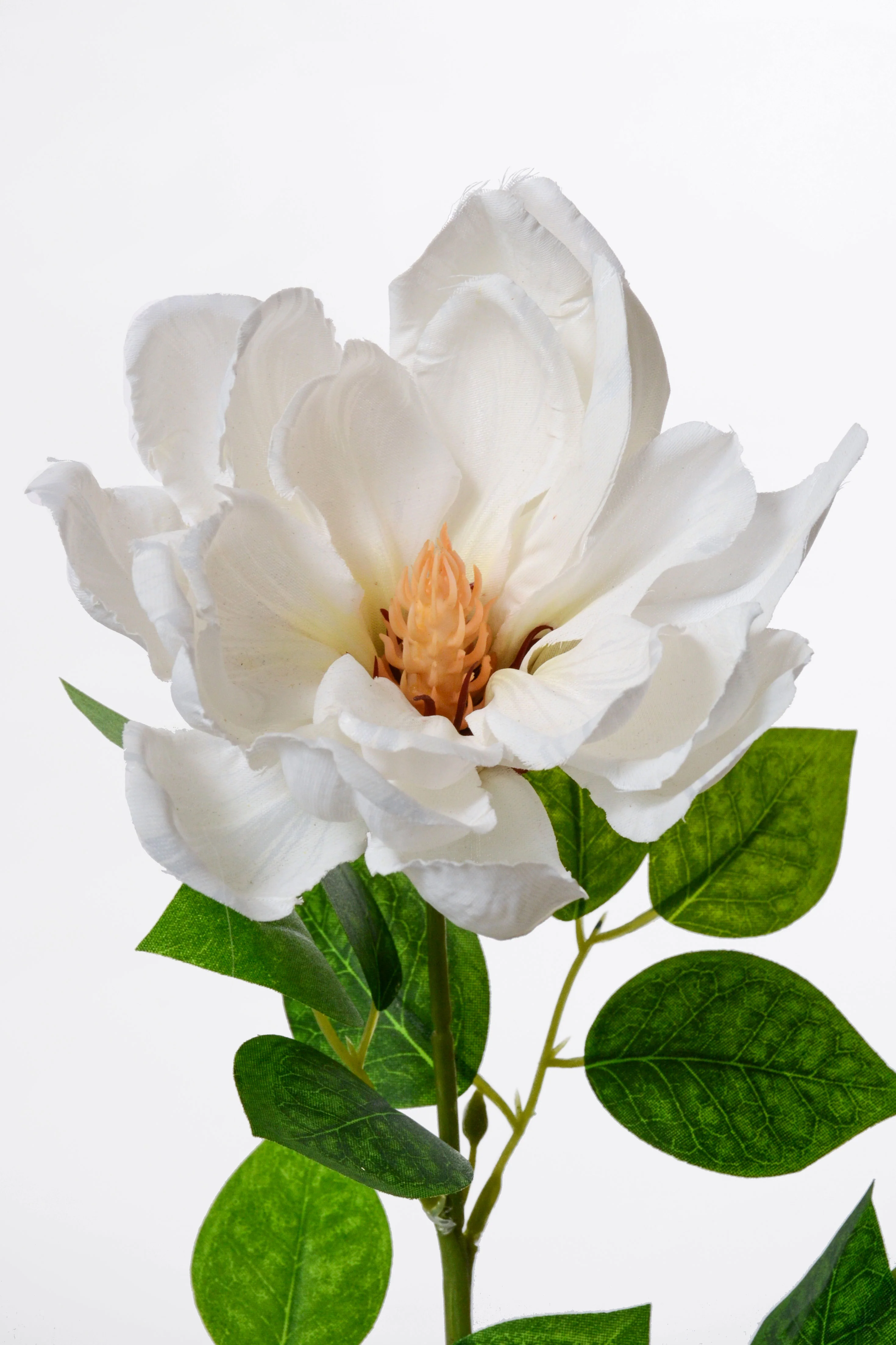 27.5'' Silk Magnolia Spray White - Image 2