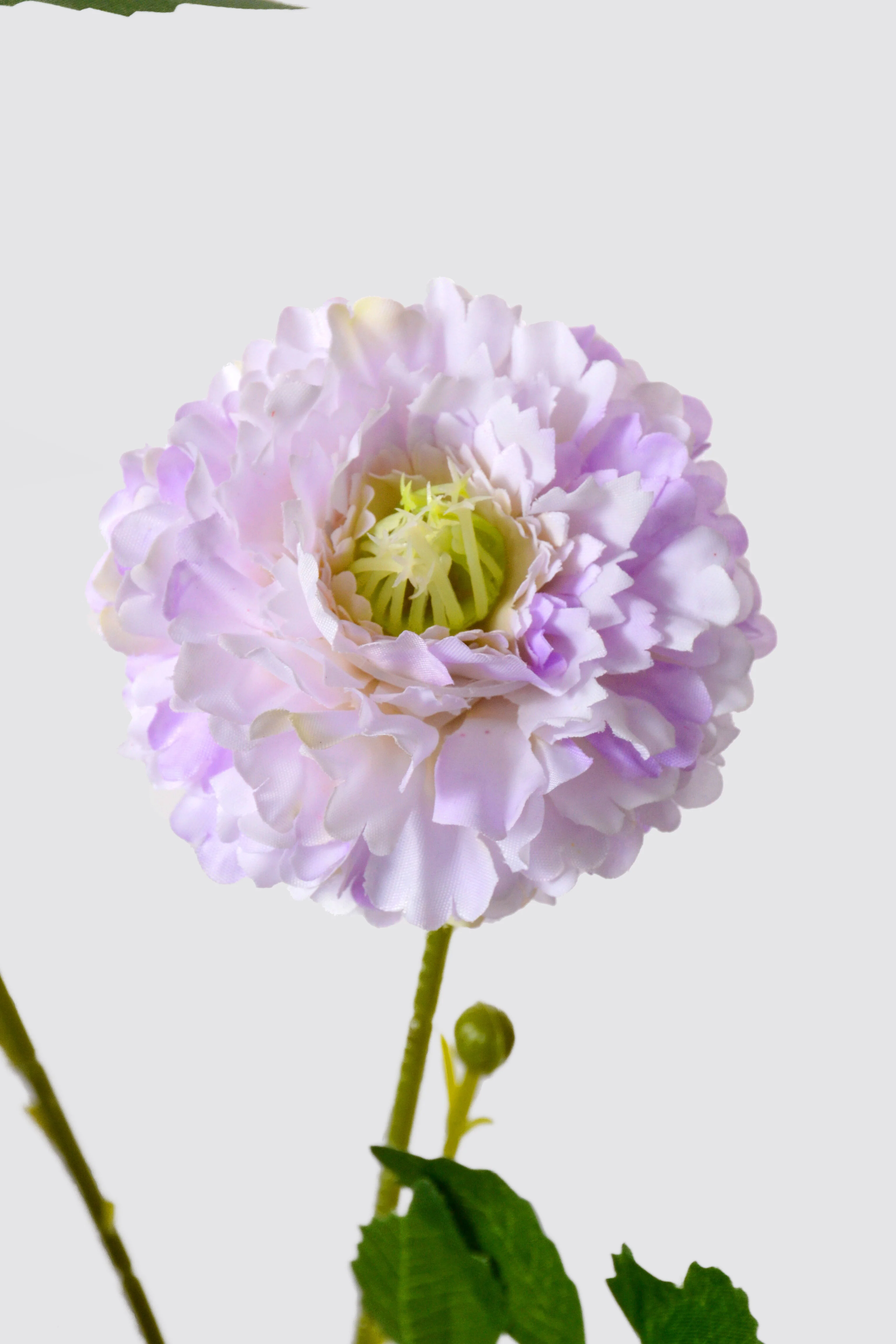 27' Silk Peony Spray Lavender - Image 2