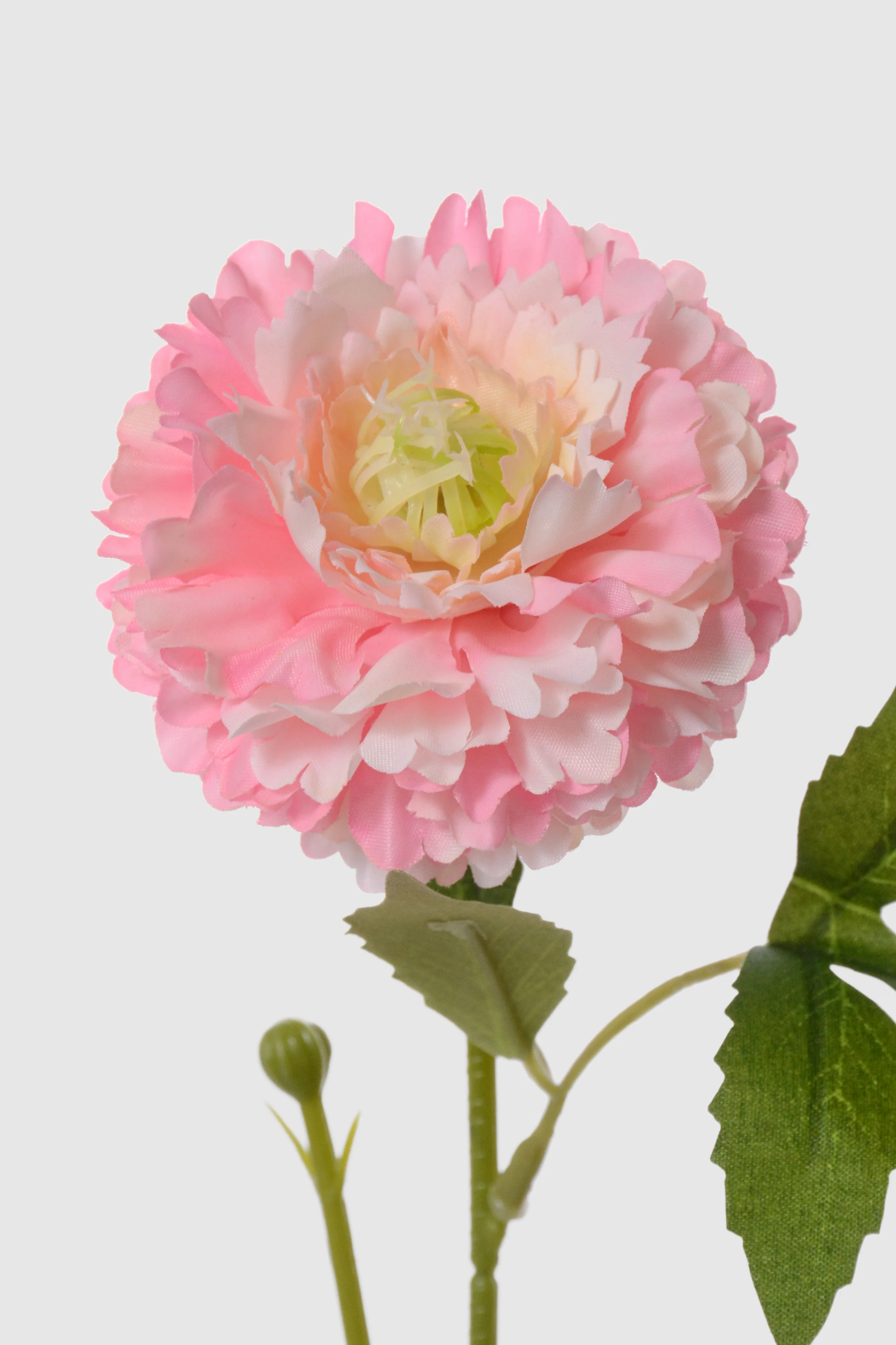 27' Silk Peony Spray Pink - Image 2