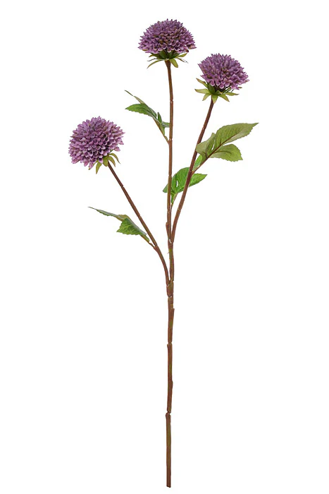 28.5" Artificial Dahlia Spray Purple