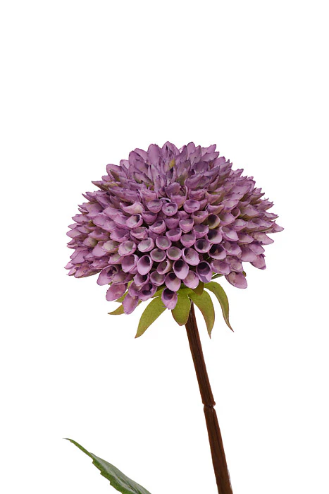 28.5" Artificial Dahlia Spray Purple - Image 2