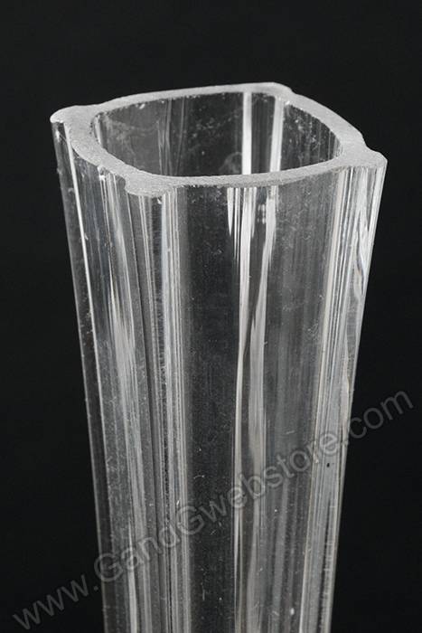 28" Eiffel Tower Glass Vase Clear - Image 2