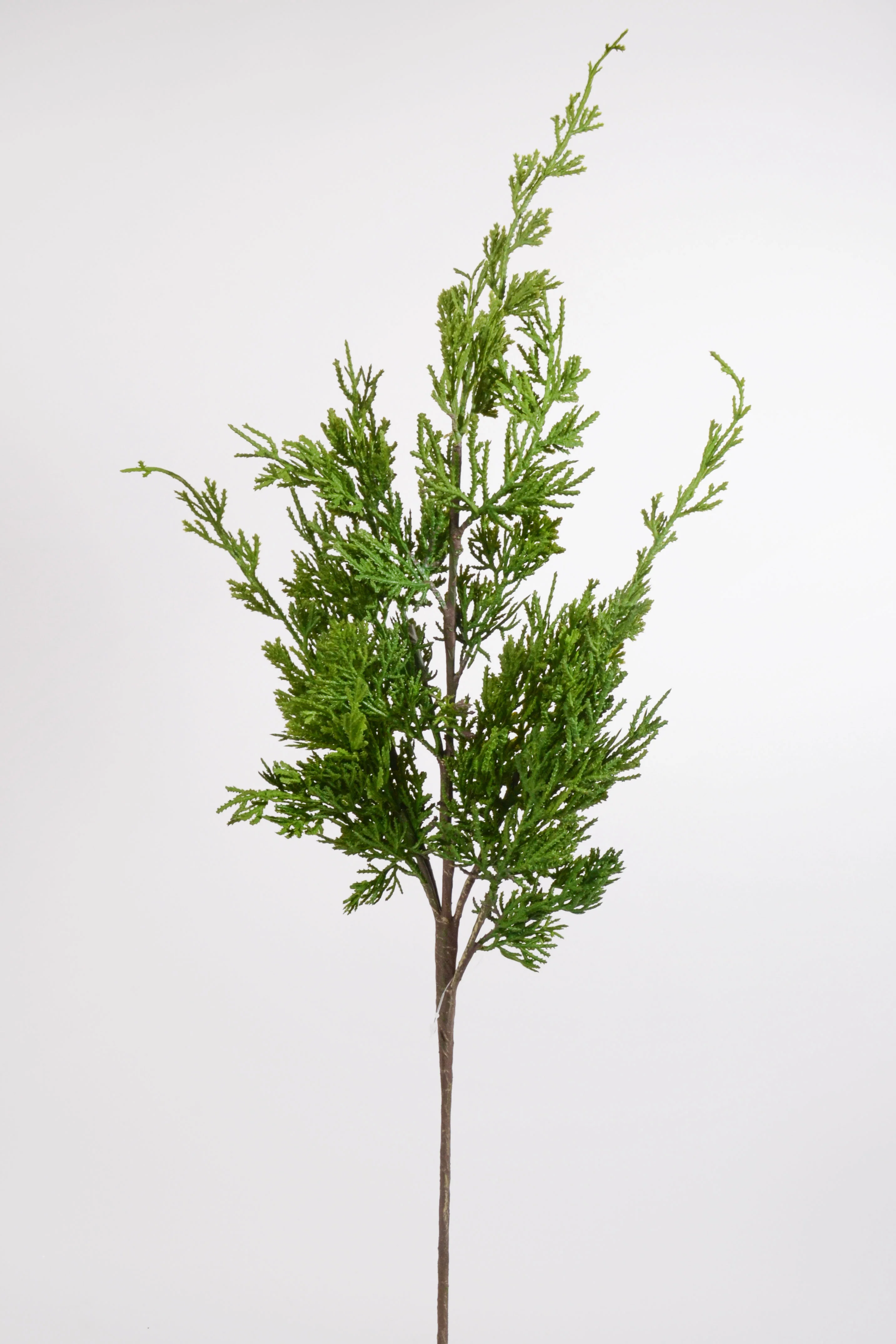 28" Just Cut Plastic Cedar Spray Natural/Green