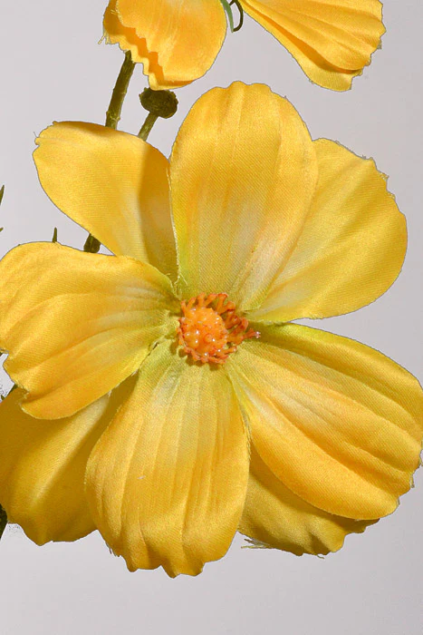 29.5" Silk Cosmos Spray Yellow - Image 2