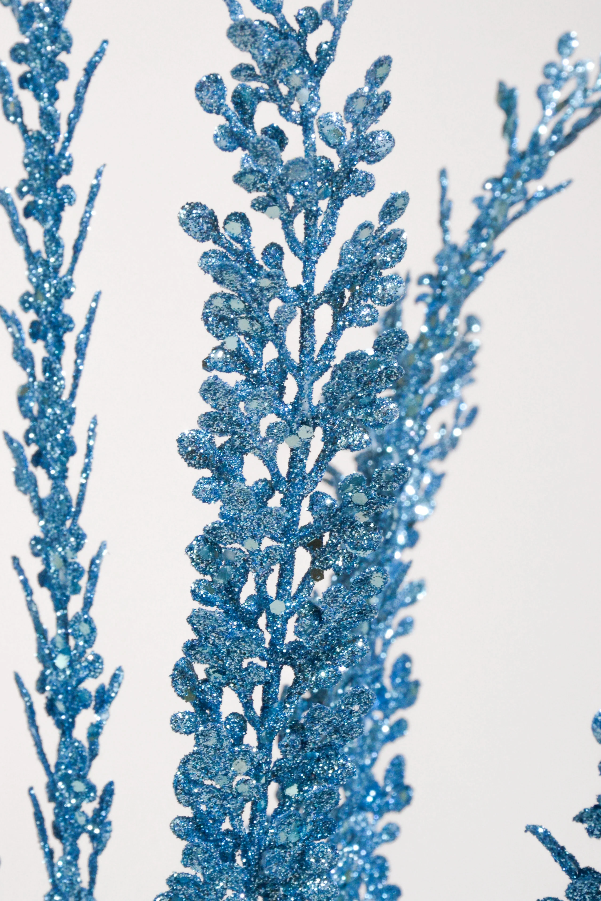 29" Glitter Fern Bush Blue - Image 2
