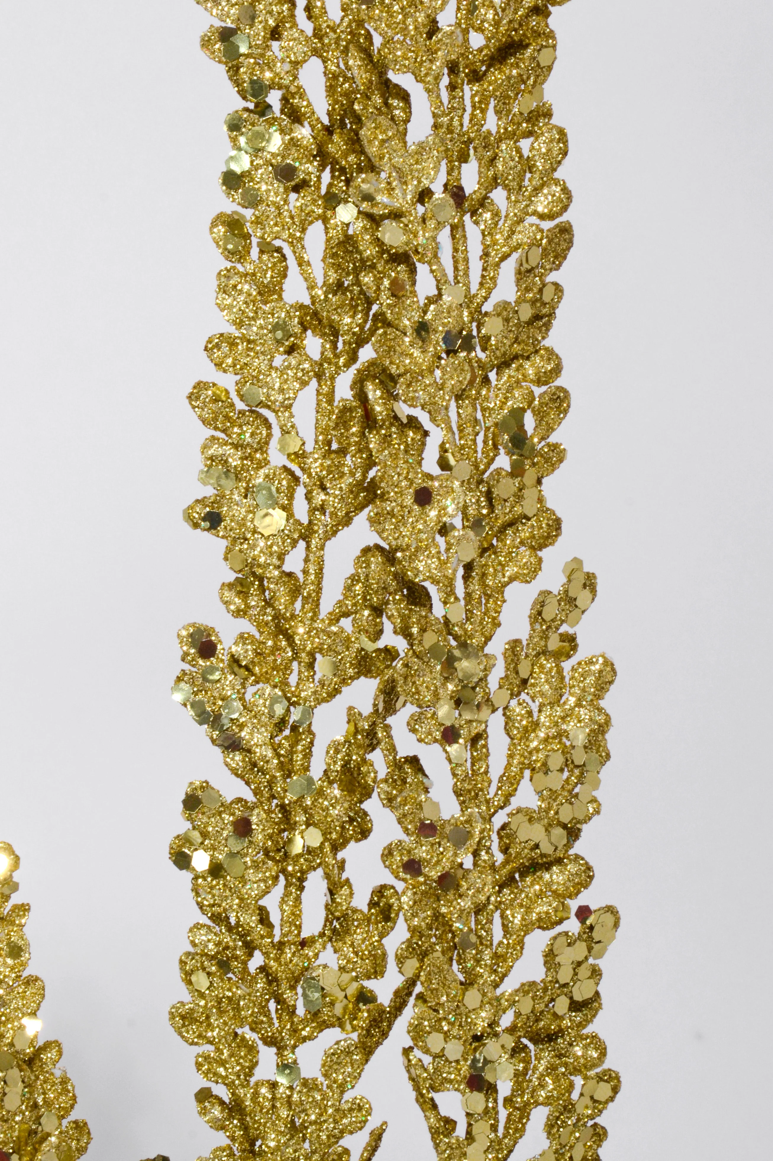 29" Glitter Fern Bush Gold - Image 2