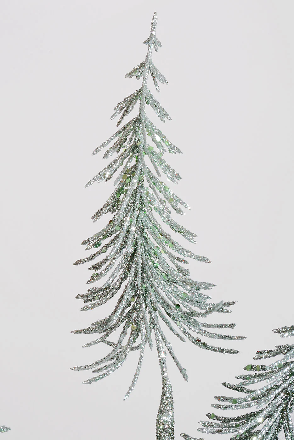 29'' Glitter Tree Spray Mint - Image 2
