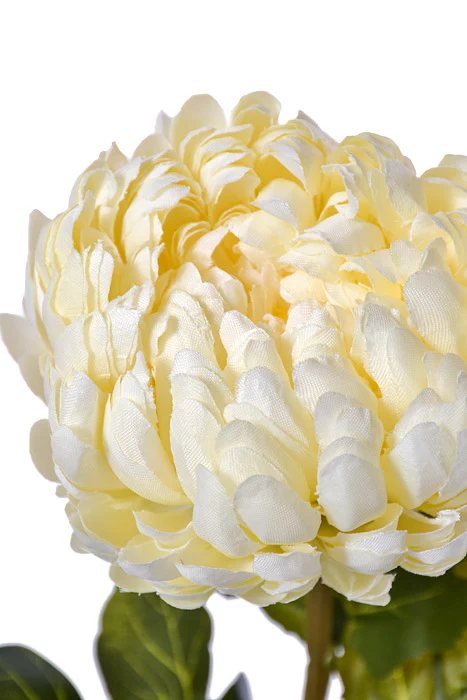 29" Silk Chrysanthemum Spray White - Image 2