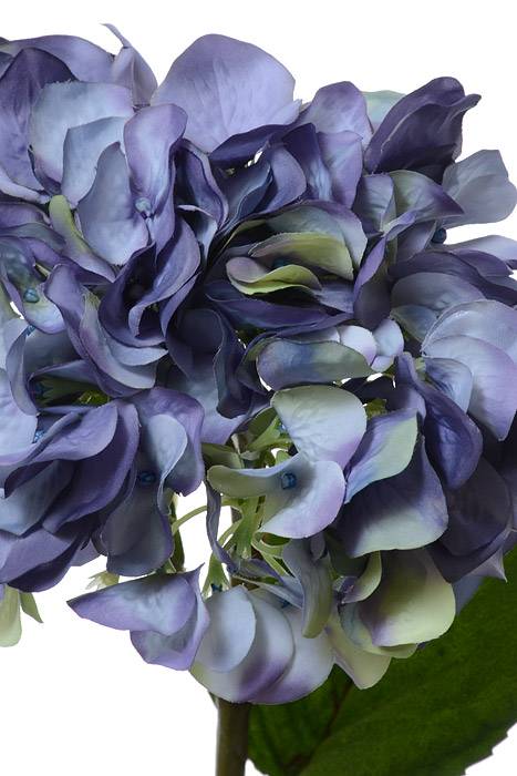 29" Silk Hydrangea Spray Blue - Image 2