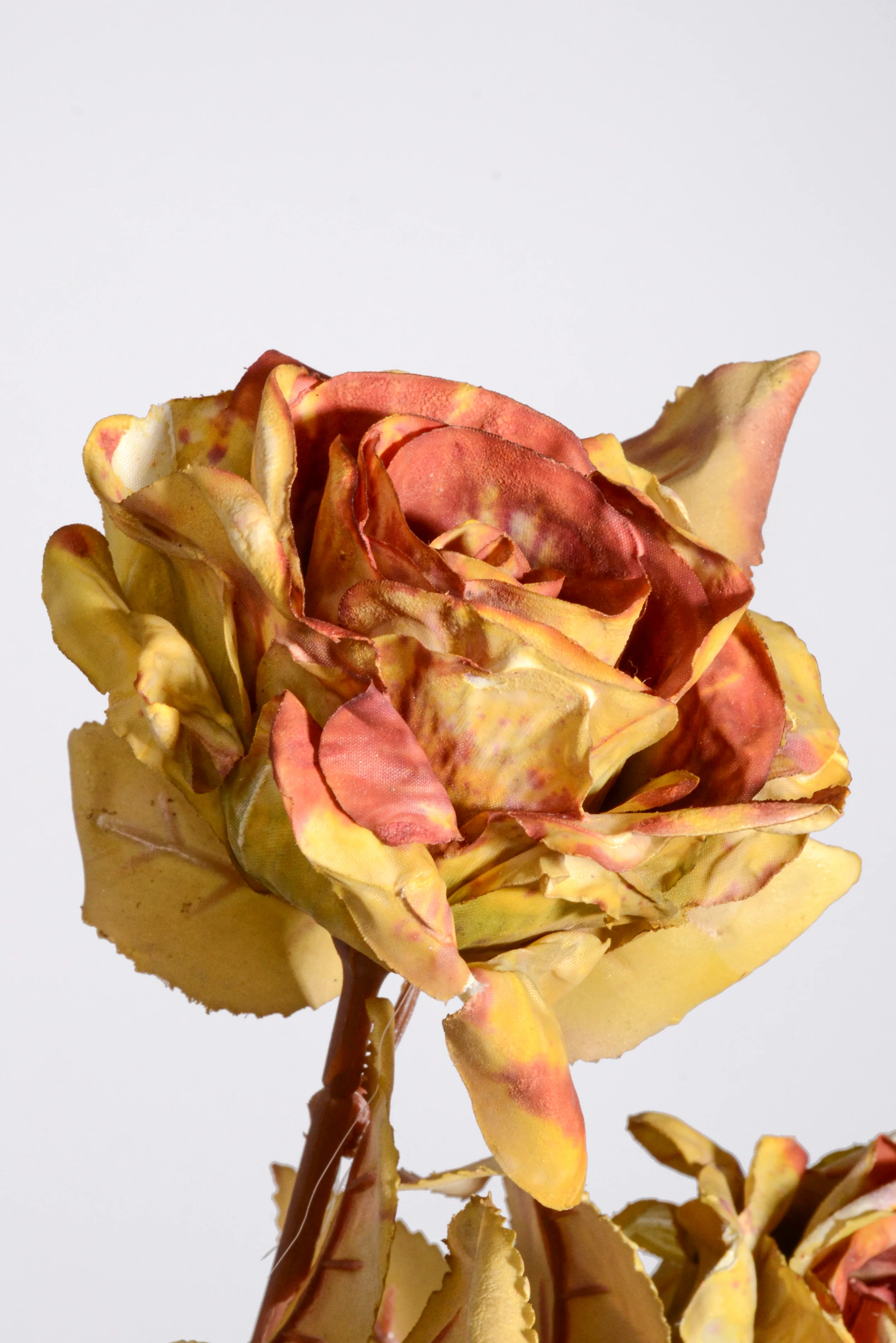 29" Silk Rose Spray Brown/Green - Image 2