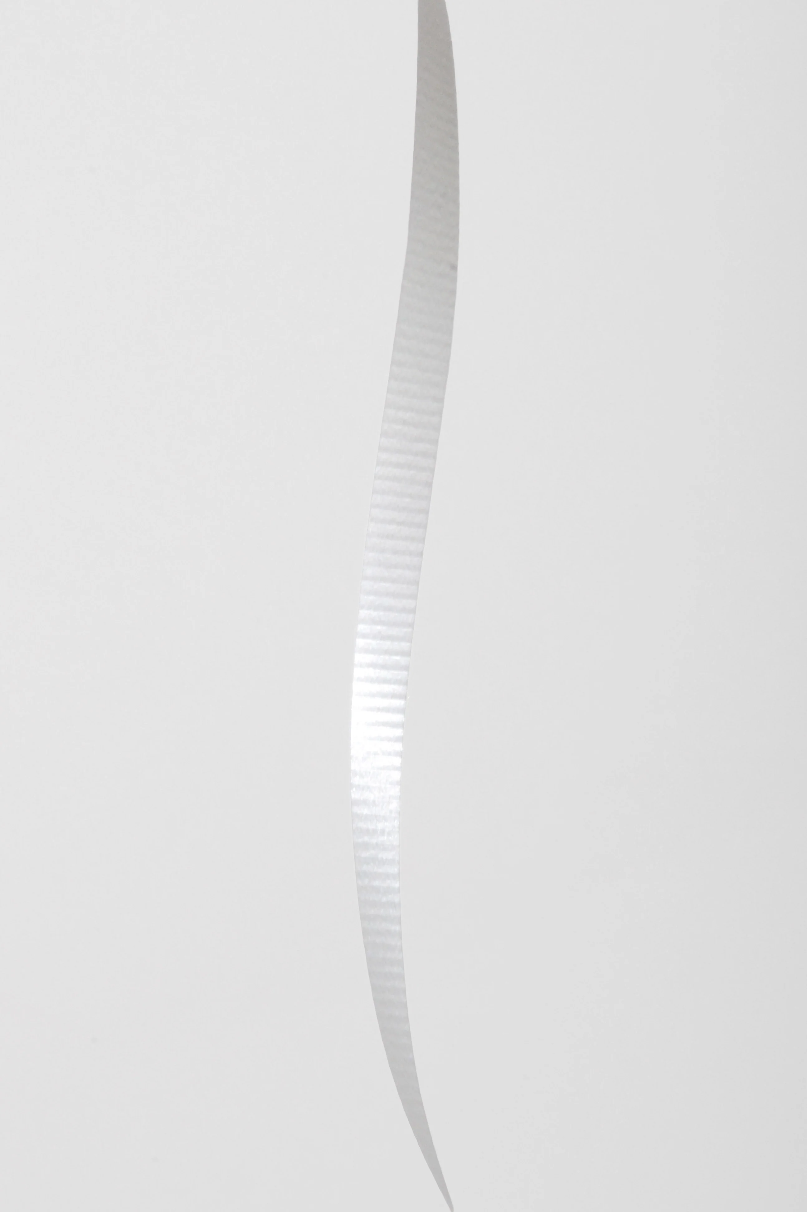 3/16" X 500Y Crimped Curling Ribbon White - Image 3