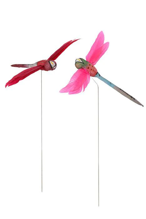 3.25" Dragonfly W/Wire Box-12 Assorted - Image 2