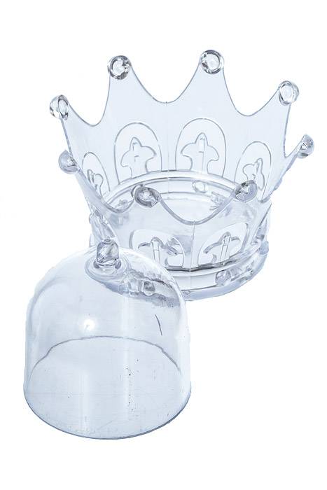 3.25" X 2.5" Crown Box Clear Pkg/12 - Image 2