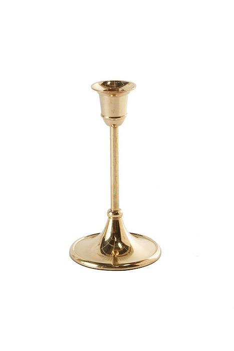 3.25'' X 6.25'' Antique Candlestick Holder Gold