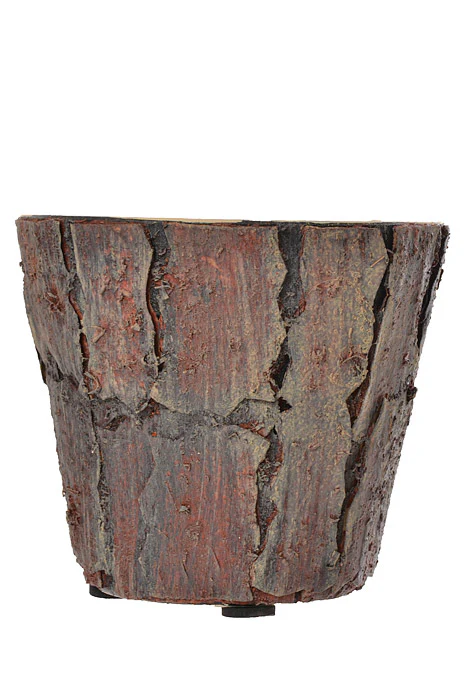 3.5"/4.5"/5" Bark Pot Brown (Set/3) - Image 2