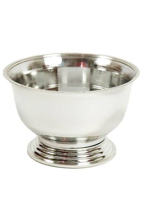3.5" Plastic Revere Bowl Silver Pkg/12